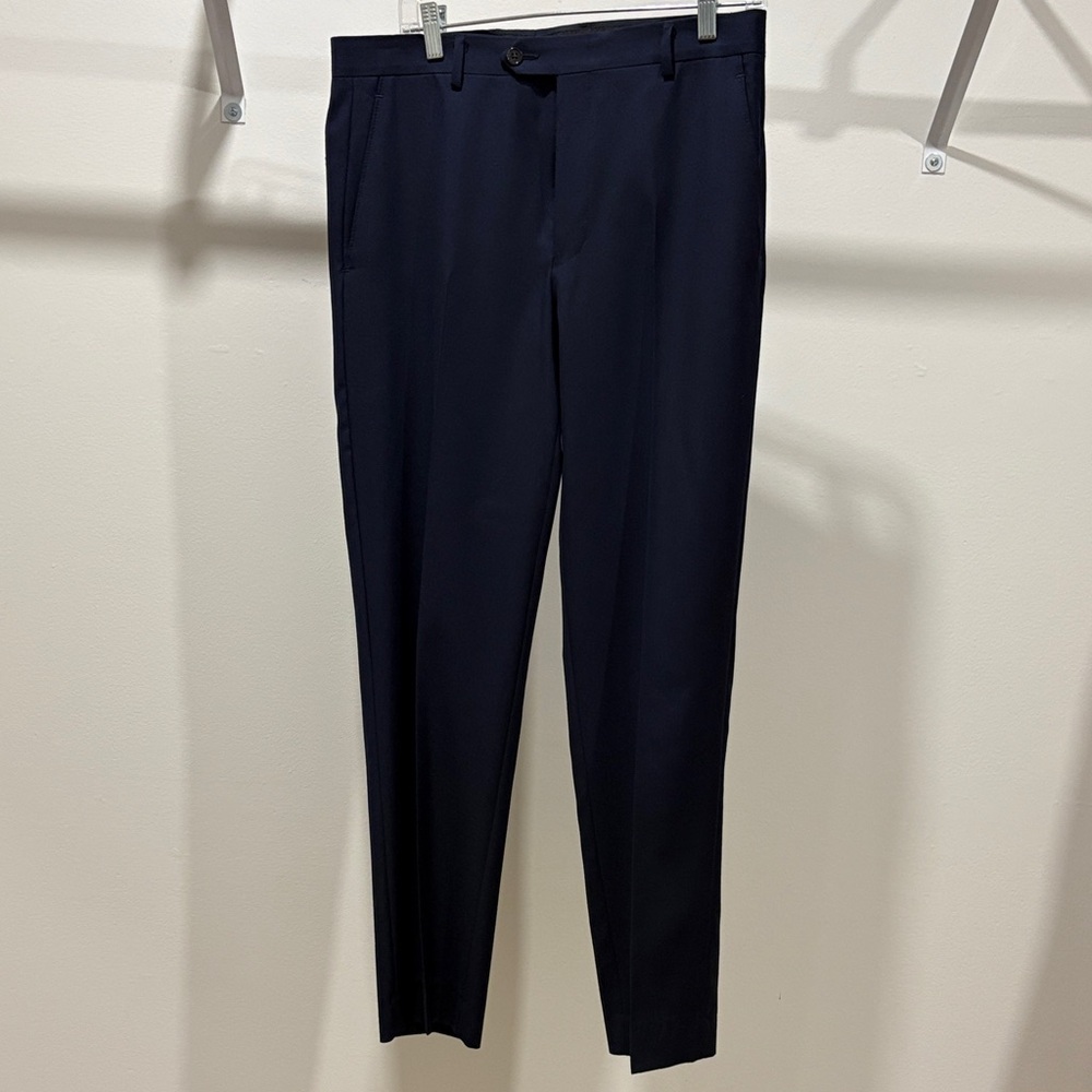 Ralph Lauren Slim Fit Wool Twill Trousers – Men’s 33 – Tailored Dress Pant